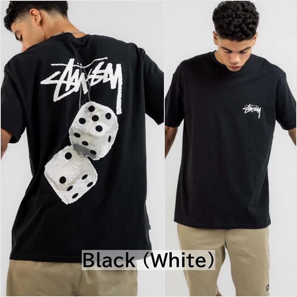 ステューシー ダイス tシャツ 偽物 Fuzzy Dice Tee 半袖 ロゴ Tシャツ 8色 suw50963